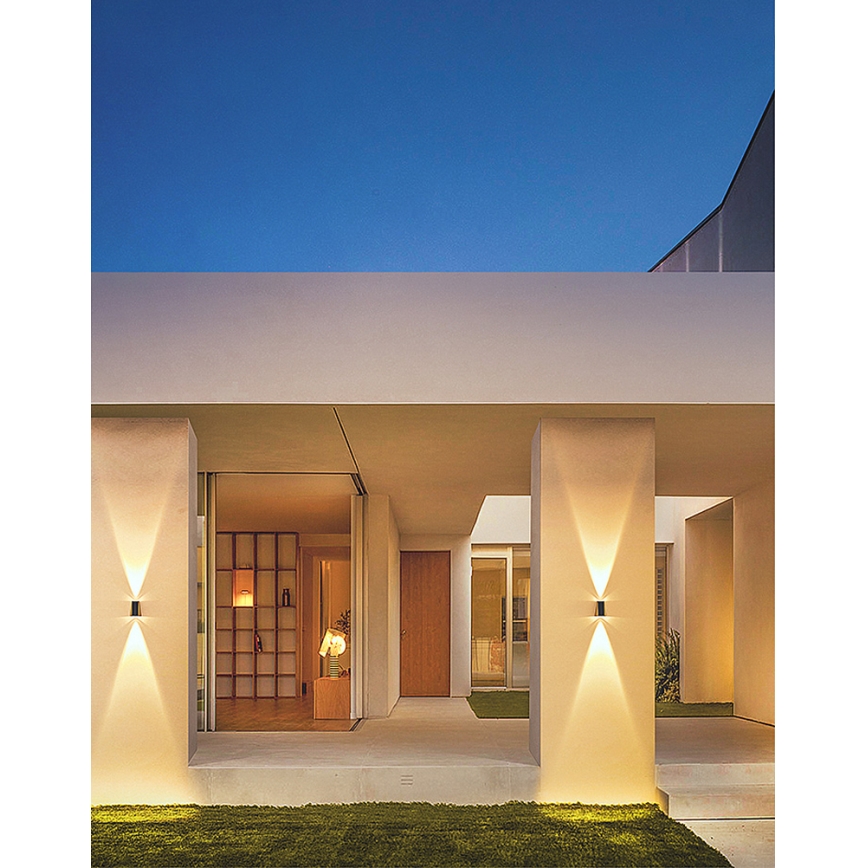 Brilagi - Applique a LED solare PYRAMID LED/2W/3,2V IP54