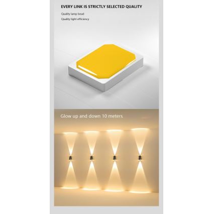 Brilagi - Applique a LED solare PYRAMID LED/2W/3,2V IP54