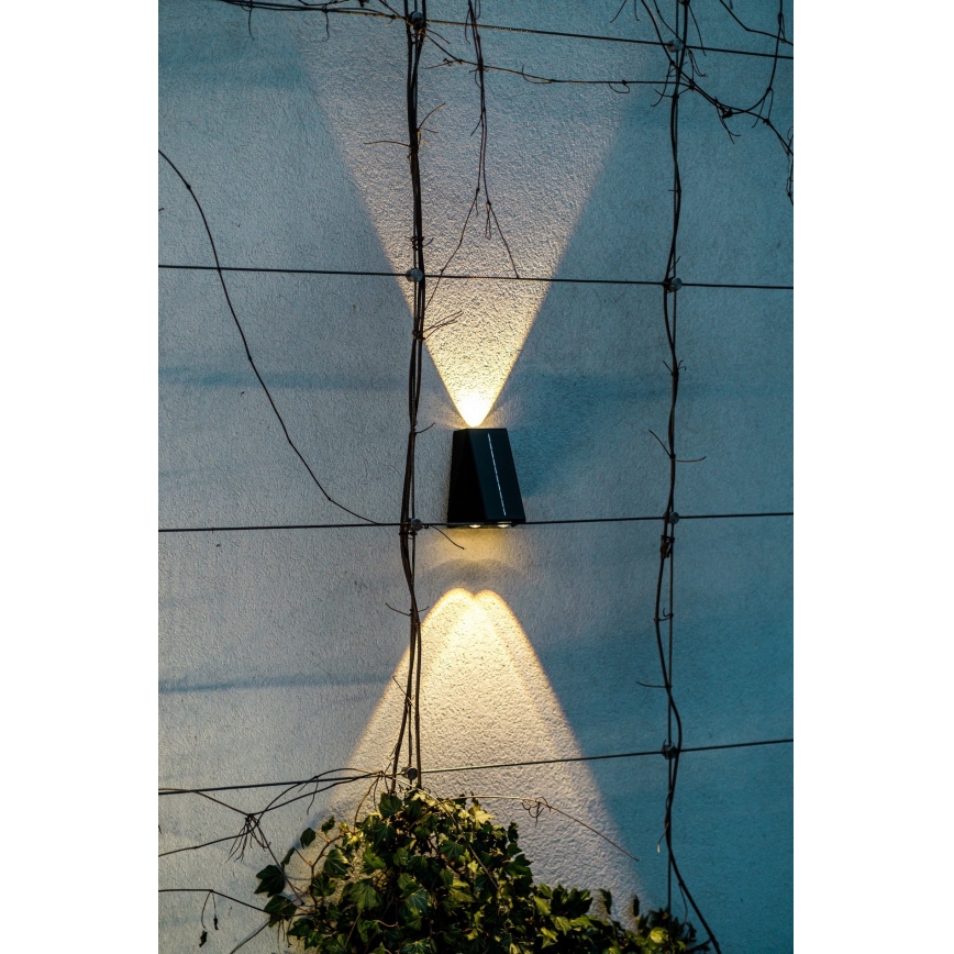 Brilagi - Applique a LED solare PYRAMID LED/2W/3,2V IP54