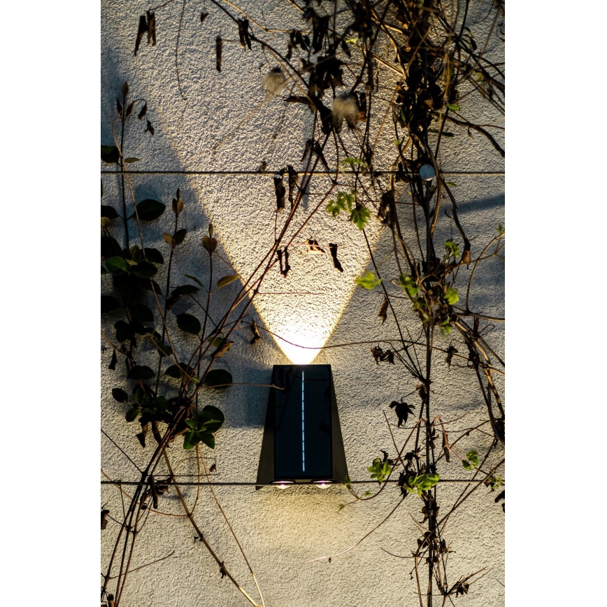 Brilagi - Applique a LED solare PYRAMID LED/2W/3,2V IP54