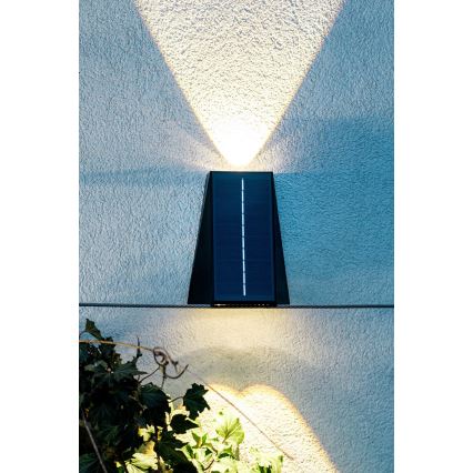 Brilagi - Applique a LED solare PYRAMID LED/2W/3,2V IP54