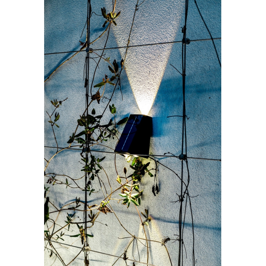 Brilagi - Applique a LED solare PYRAMID LED/2W/3,2V IP54