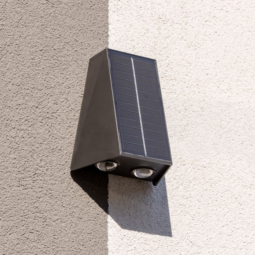 Brilagi - Applique a LED solare PYRAMID LED/2W/3,2V IP54