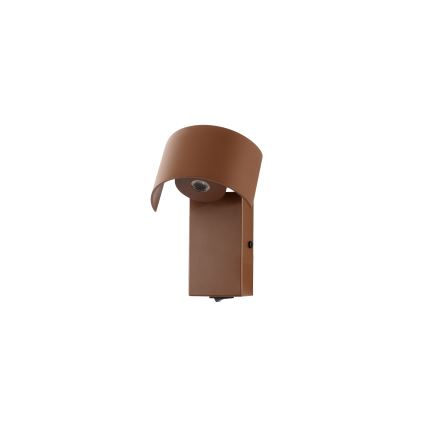 Brilagi - Applique a LED VASTO LED/3W/230V marrone
