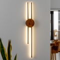 Brilagi - Applique a LED WOODY COLLINE LED/15W/230V 80 cm quercia ciliegio