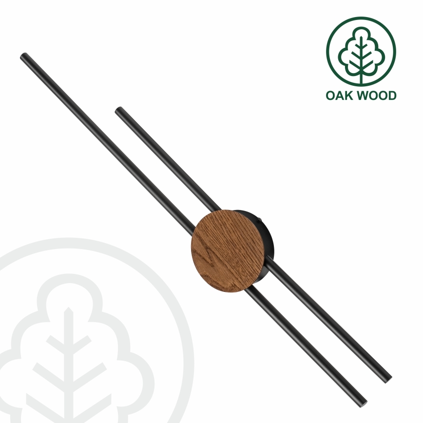 Brilagi - Applique a LED WOODY COLLINE LED/15W/230V 80 cm quercia ciliegio