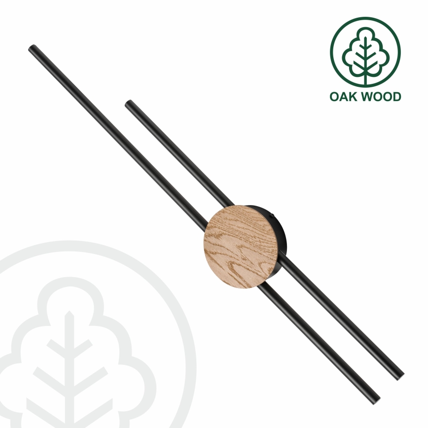 Brilagi - Applique a LED WOODY COLLINE LED/15W/230V 80 cm quercia