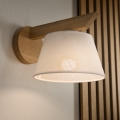 Brilagi - Applique ANTHONY 1xE14/40W/230V quercia/bianco