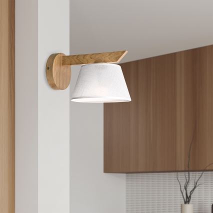 Brilagi - Applique ANTHONY 1xE14/40W/230V quercia/bianco