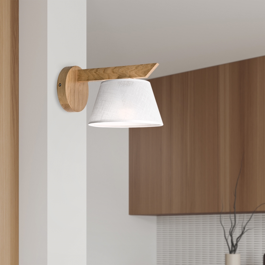 Brilagi - Applique ANTHONY 1xE14/40W/230V quercia/bianco