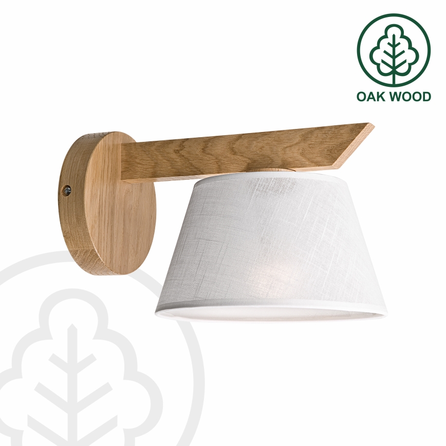 Brilagi - Applique ANTHONY 1xE14/40W/230V quercia/bianco