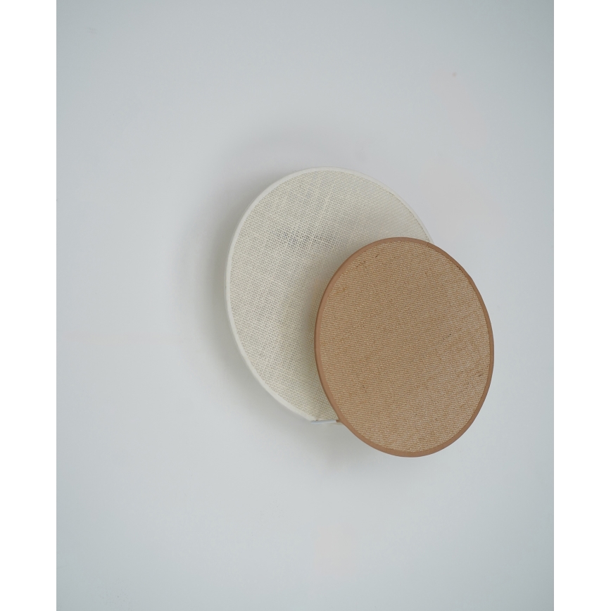 Brilagi - Applique CIRCLES 1xE27/15W/230V 35x32 cm beige/color crema