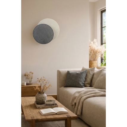 Brilagi - Applique CIRCLES 1xE27/60W/230V Ø 45 cm crema/grigio
