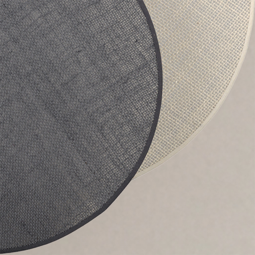 Brilagi - Applique CIRCLES 1xE27/60W/230V Ø 45 cm crema/grigio