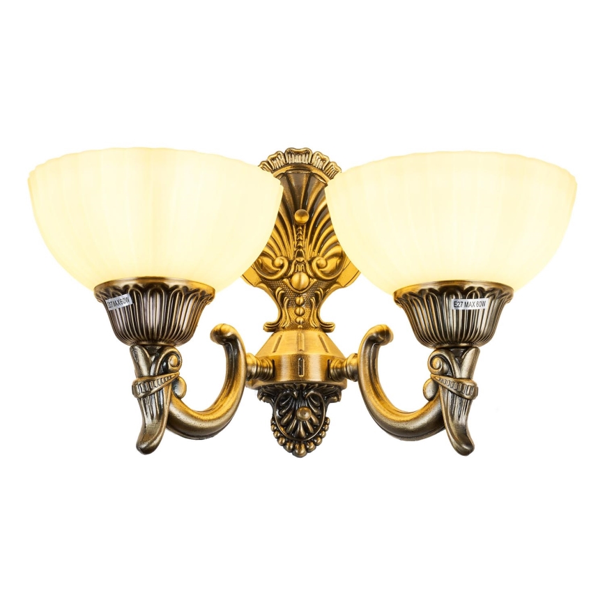Brilagi - Applique CLASSIC 2xE27/60W/230V ottone