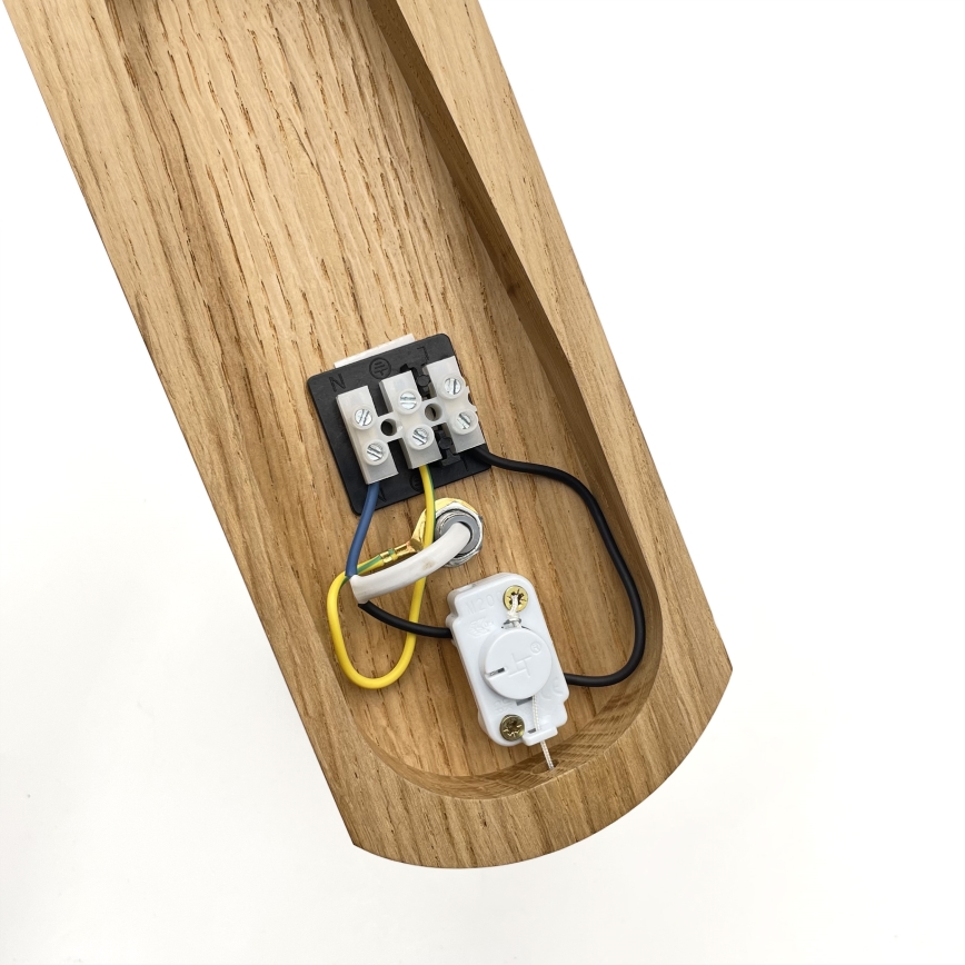 Brilagi - Applique COTTAGE 1xE14/40W/230V quercia/marrone