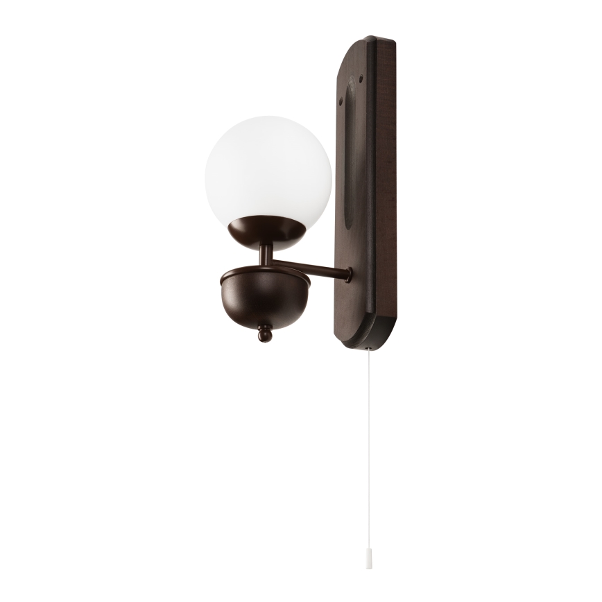Brilagi - Applique COTTAGE 1xG9/40W/230V faggio/bianco