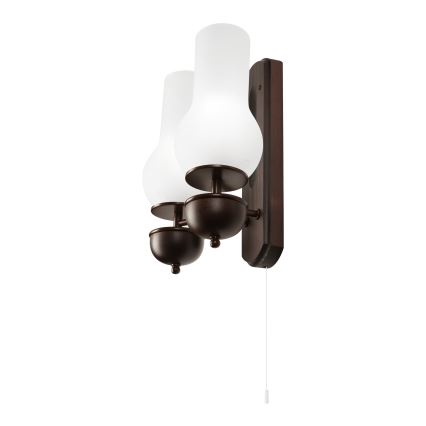 Brilagi - Applique COTTAGE 2xE14/40W/230V faggio/bianco