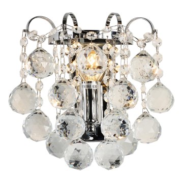 Brilagi - Applique CRYSTAL 1xE14/60W/230V cromo lucido