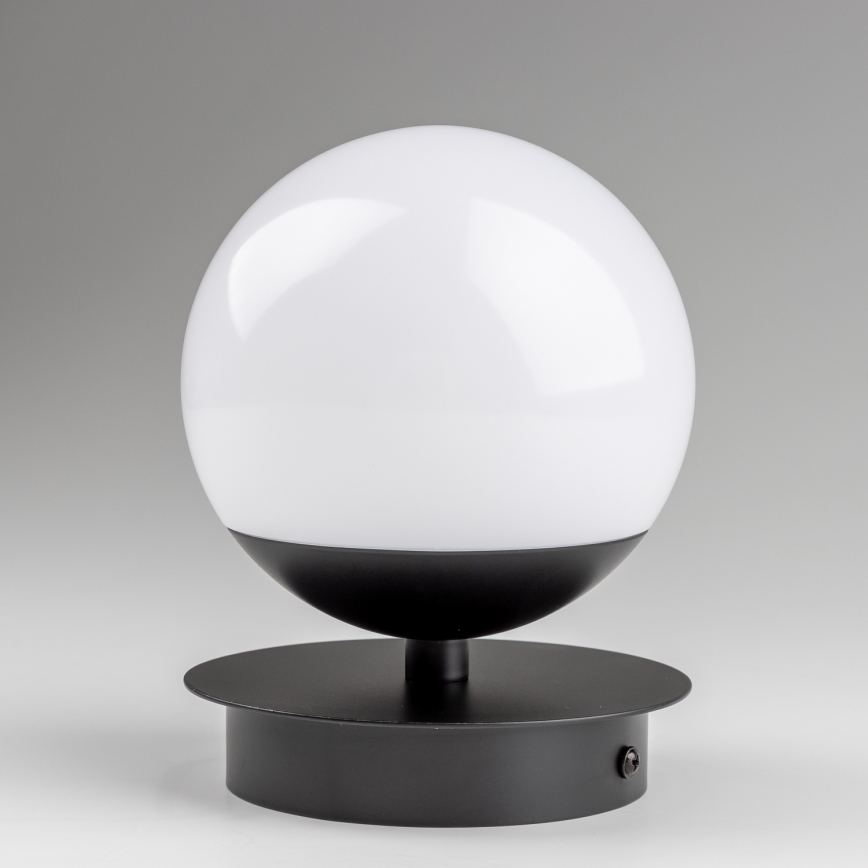 Brilagi - Applique da bagno LED BALL LED/6W/230V 3000/4000/6500K IP44 nero