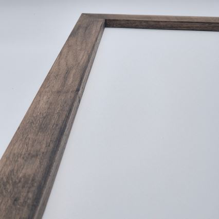 Brilagi - Lampada da soffitto LED per bagno WOODY FRAME LED/40W/230V 120x30 cm IP44 in rovere
