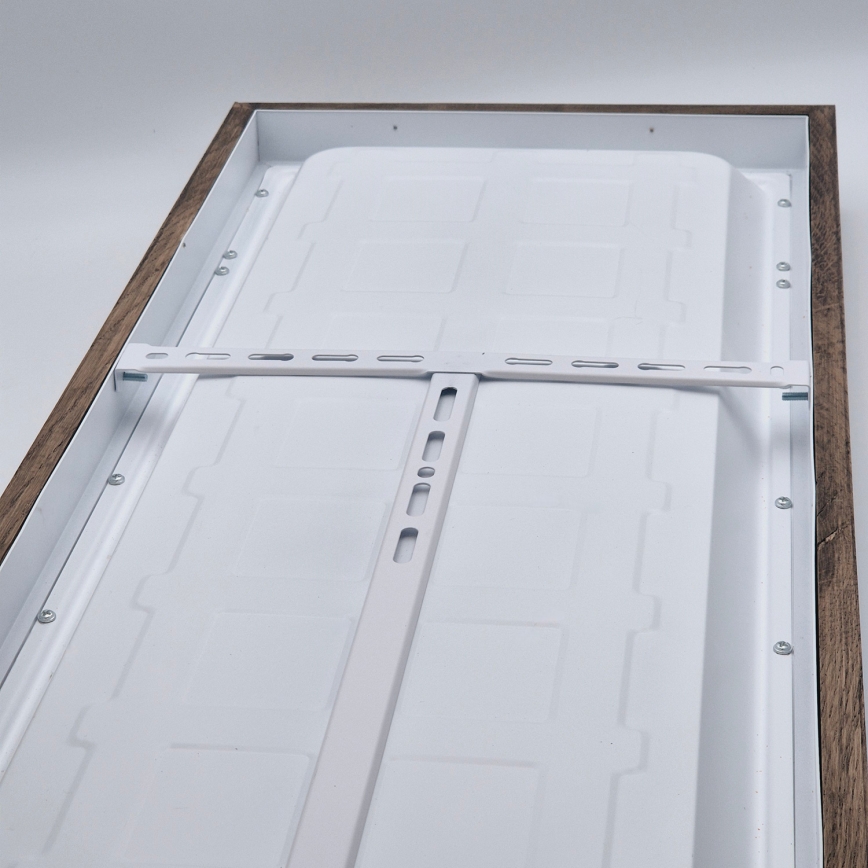 Brilagi - Lampada da soffitto LED per bagno WOODY FRAME LED/40W/230V 120x30 cm IP44 in rovere