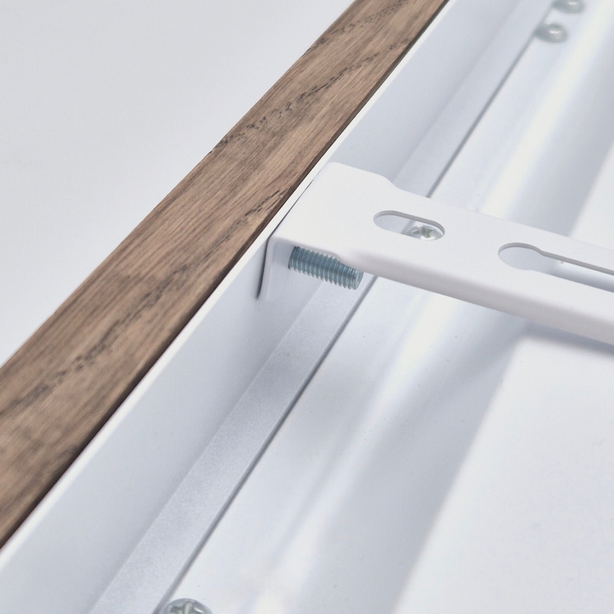 Brilagi - Lampada da soffitto LED per bagno WOODY FRAME LED/40W/230V 120x30 cm IP44 in rovere