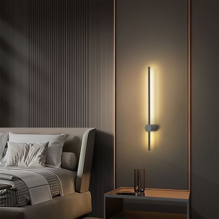 Brilagi - Applique LED da esterno AURA LED/12W/230V 3000K IP54 65 cm antracite CRI 90