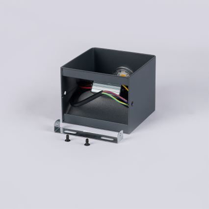 Brilagi - Applique da esterno a LED DONNANI LED/5W/230V 10 cm antracite IP44