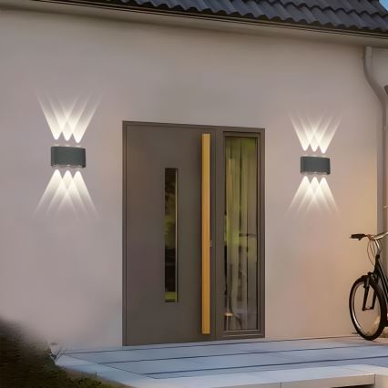 Brilagi - Applique da esterno a LED FLAREBOX 6W 230V antracite IP65