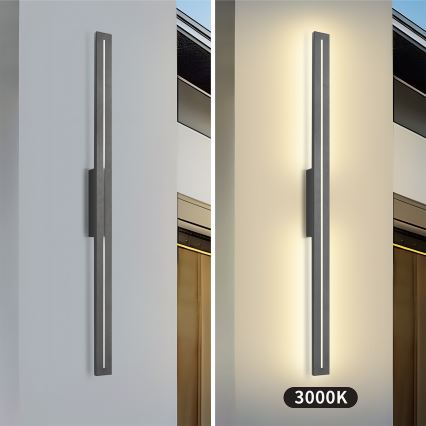 Brilagi - Applique da esterno LED LINEO LED/24W/230V 3000K IP65 100 cm antracite