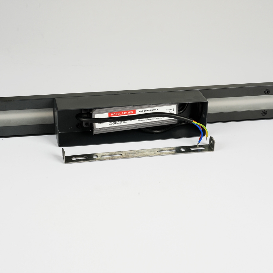 Brilagi - Applique da esterno LINEO LED/24W/230V 4000K IP65 100 cm nera