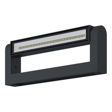Brilagi - Applique da esterno a LED SALERNO LED/12W/230V 35,5 cm antracite IP65