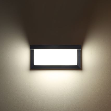 Brilagi - Applique da esterno BRICKY 1xE27/60W/230V antracite IP54