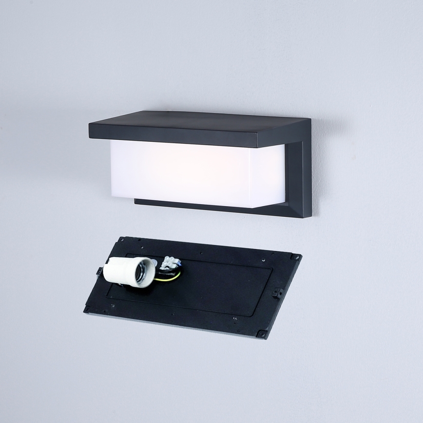 Brilagi - Applique da esterno BRICKY 1xE27/60W/230V antracite IP54