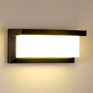 Brilagi - Applique da esterno BRICKY 1xE27/60W/230V nero IP54