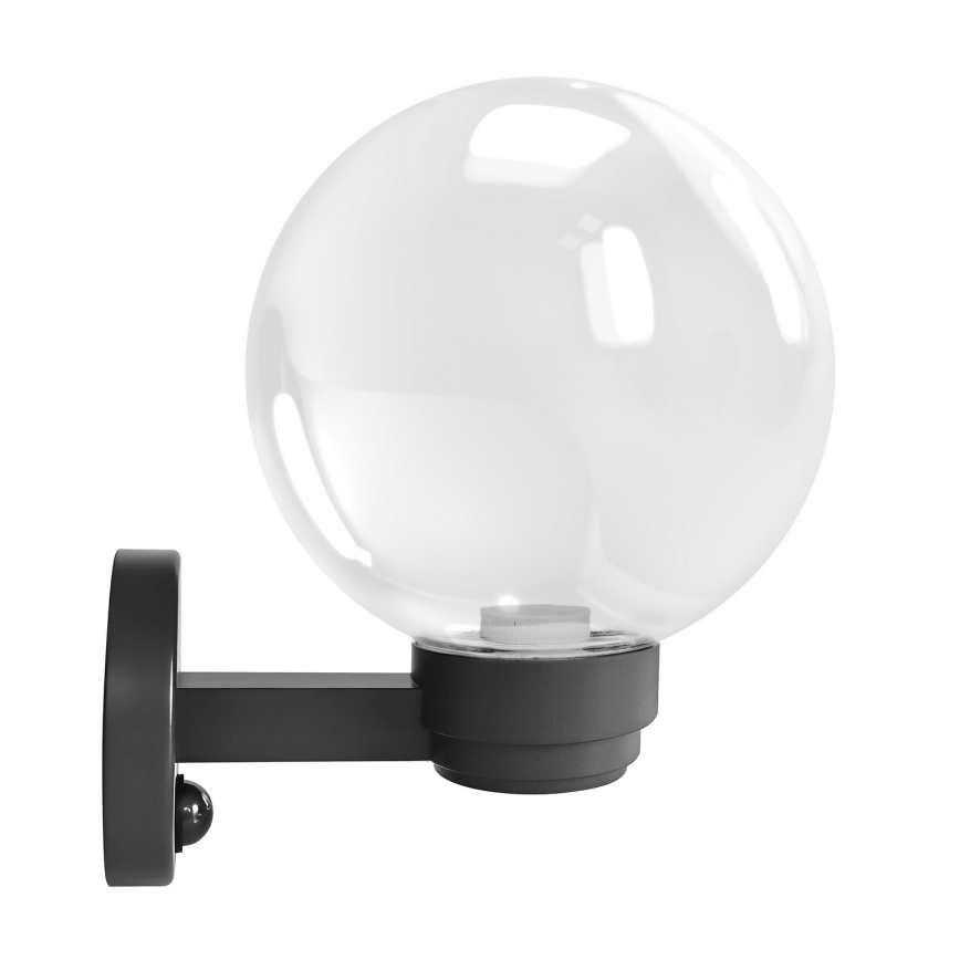 Brilagi - Applique da esterno con sensore di movimento HARBOR 1xE27/40W/230V IP33 antracite/trasparente