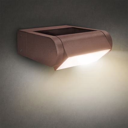 Brilagi - Applique da esterno CROTONE LED/7W/230V marrone IP54
