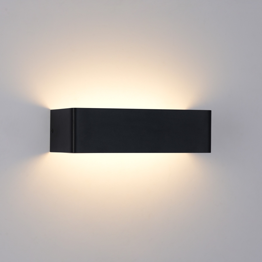 Brilagi - Applique da esterno DONNANI a LED, 12W/230V, 30 cm, nera, IP44