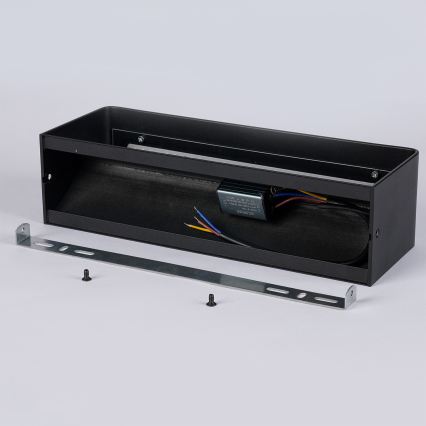 Brilagi - Applique da esterno DONNANI a LED, 12W/230V, 30 cm, nera, IP44