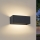 Brilagi - Applique da esterno DONNANI LED/7W/230V, 20 cm, nera, IP44