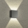 Brilagi - Applique da esterno DOUBLERAY LED/4W/230V, antracite, IP65