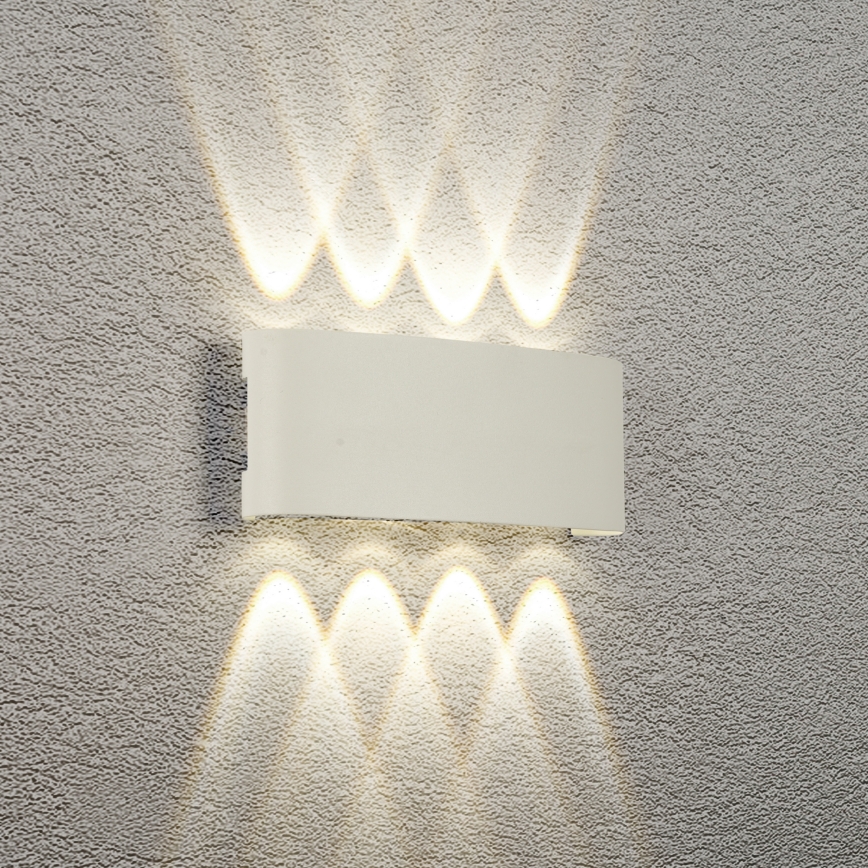 Brilagi - Applique da esterno FLAREBOX LED/8W/230V bianco IP65