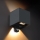 Brilagi - Applique da esterno LED con sensore CUBE LED/6W/230V antracite IP65
