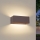 Brilagi - Applique da esterno LED DONNANI LED/7W/230V 20 cm marrone IP44