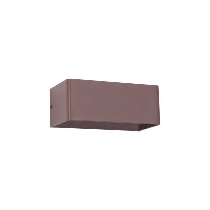Brilagi - Applique da esterno LED DONNANI LED/7W/230V 20 cm marrone IP44