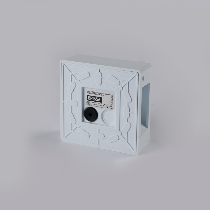 Brilagi - Applique da esterno LED DOUBLERAY LINE LED/6W/230V bianca IP54