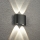 Brilagi - Applique da esterno LED FLAREBOX LED/4W/230V nera IP65