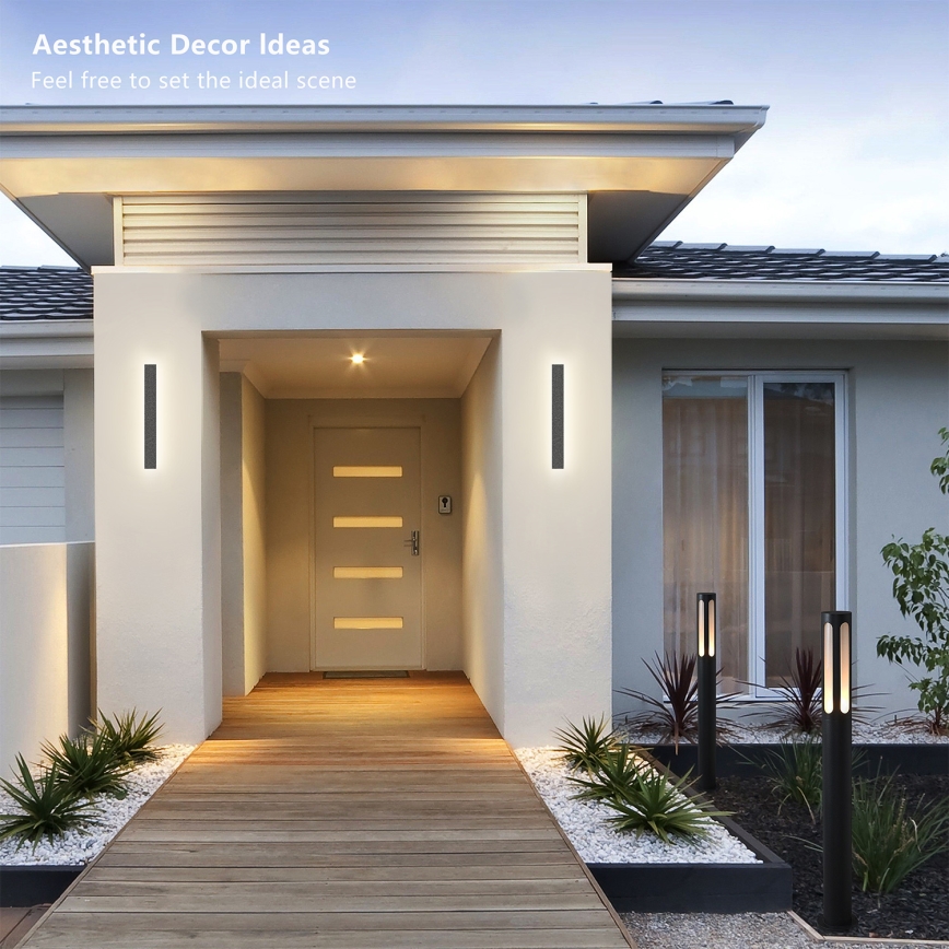 Brilagi - Applique da esterno LINEAR LED/12W/230V 4000K IP65 50 cm antracite CRI 90