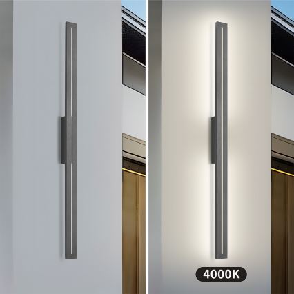 Brilagi - Applique LED da esterno LINEO LED/24W/230V 4000K IP65 100 cm antracite